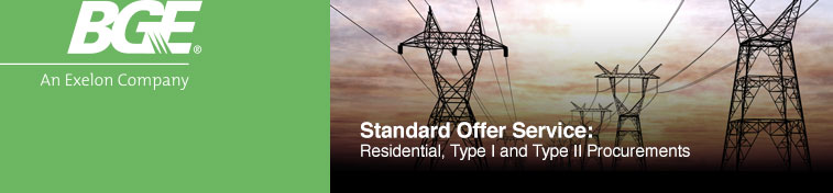 Baltimore Gas & Electric - Standard Offer Service